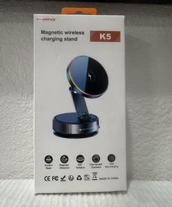 Universal Car Phone Holder and Fast Wireless Charger Compatible iPhone Samsung