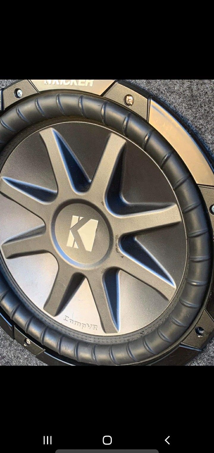 Kicker CVR 12"