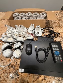 Lorex 4K 9 cameras, 8 channel 2 TB NVR System