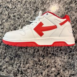 Red and White Out The Office