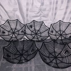 5 Spider Web Baskets 