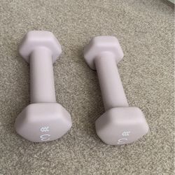 3 Pounds Exercise Hand Weights - 2 Weights