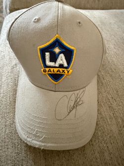 Autographed La Galaxy Official Hat