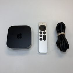 Apple TV 4K 3rd Gen. 128GB Media Streamer Wi-Fi + Ethernet With Apple Care Plus