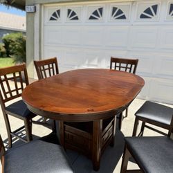 Dining Table With 6 Chairs 