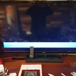 Toshiba  48 " TV with Roku. Remote