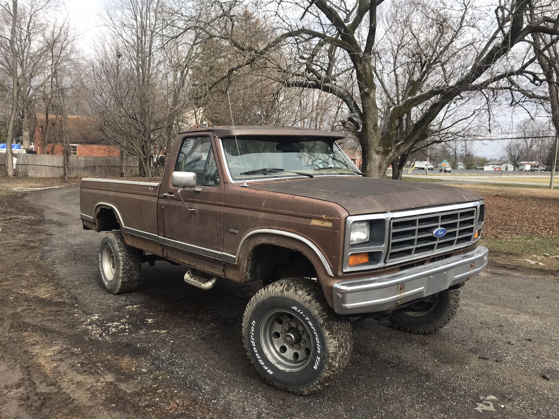 Old school king ranch 1983 Ford F-250 4x4