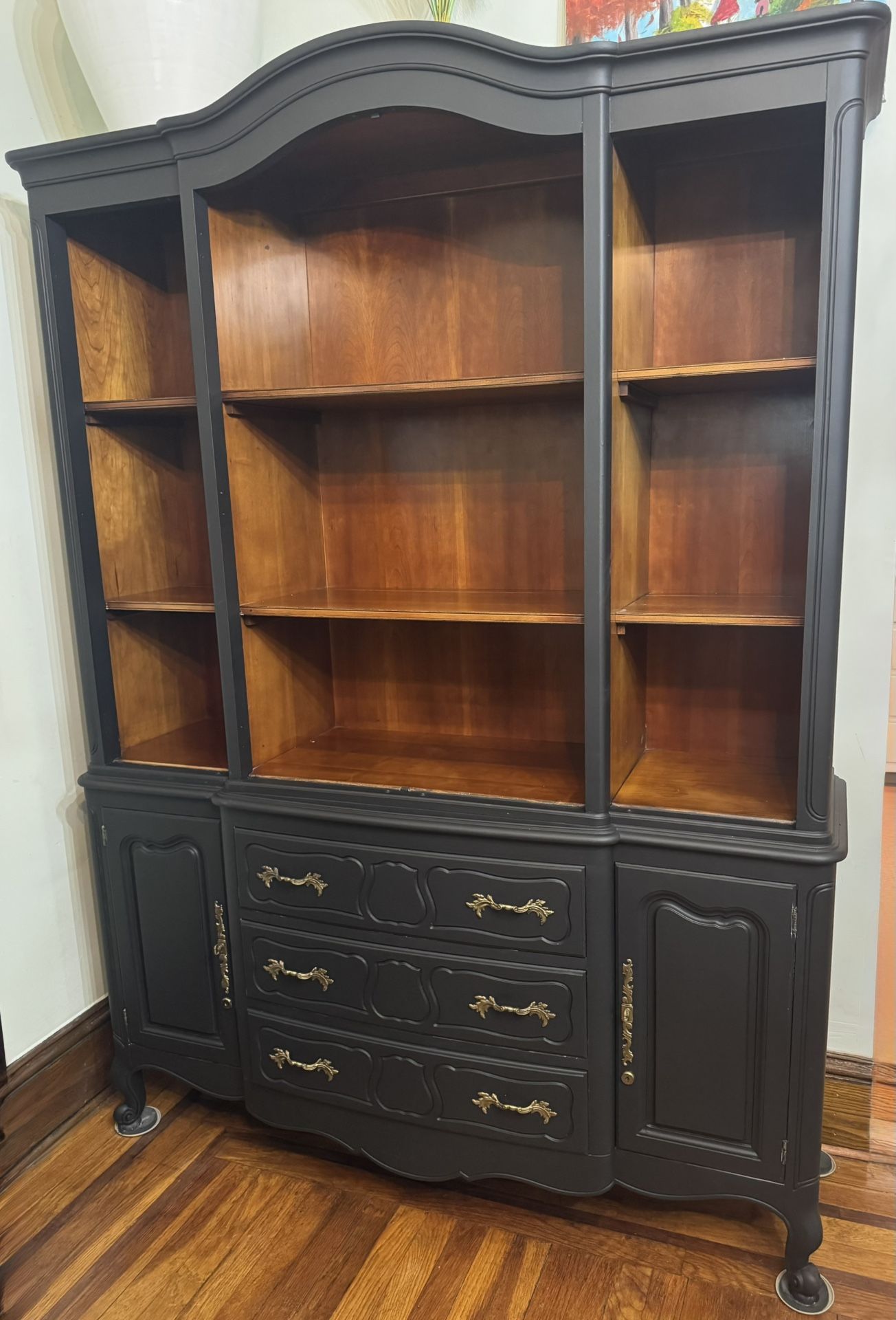 Vintage Drexel China Cabinet/Bookcase