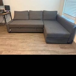 Ikea FRIHETEN Sleeper Sectional Couch | Se Habla Espanol