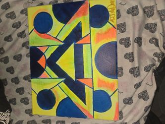 Acrylic painting