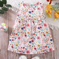 Floral Doodle Dress