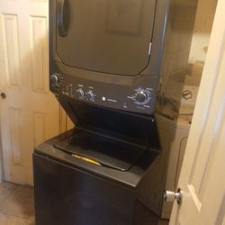 Ge Stackable Washer And Dryer (Read Description)