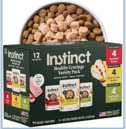 Instinct Healthy Cravings Grain Free Recipe Variety Pack