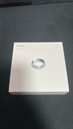 OURA Ring 4 -Silver - Size 6