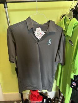 Seattle Mariners Polo NWT Men’s Medium 