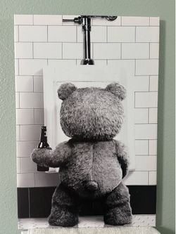TED CANVAS WALL ART