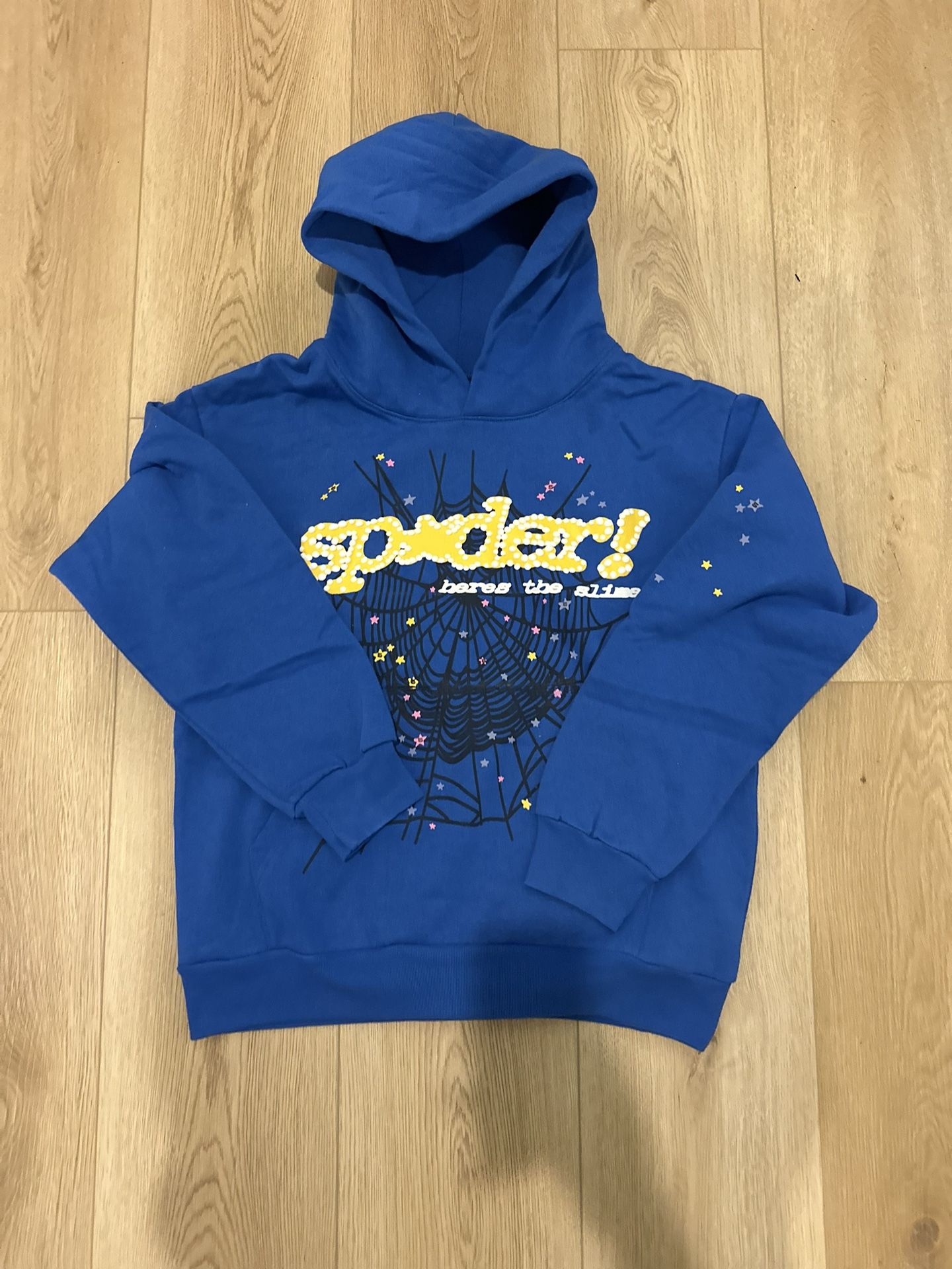 TC BLUE SP5DER HOODIE