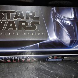 Mandalorian Force FX elite Lightsaber 