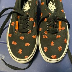 Kids SF Giants Vans 