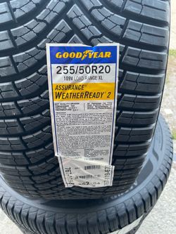 New 255/50/20 Goodyear assurance