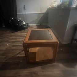 End Glass Table