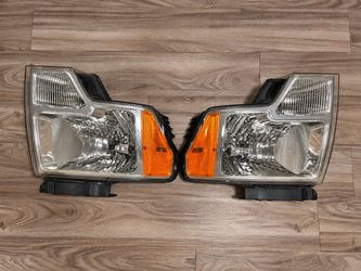 2009-2014 Ford F-150 OEM Headlight Pair LH RH Driver Passenger CL34-13006-B