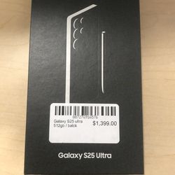 GALAXY S25 ULTRA 512/ BLACK