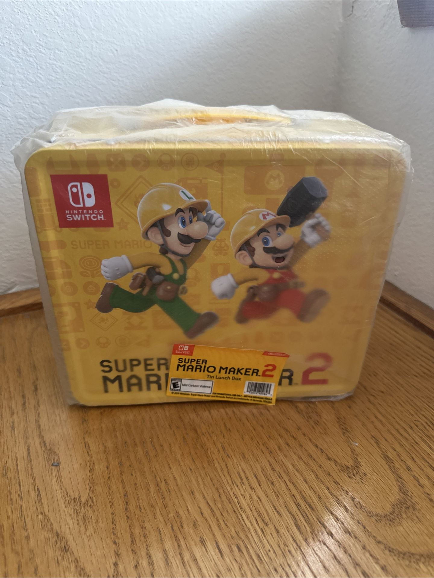 Super Mario Maker 2 Lunch Box New