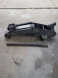 Vintage Hydraulic Automotive Floor Jack