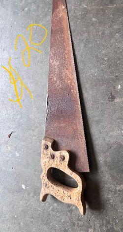 Vintage Hand Saw
