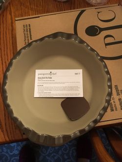 Pampered chef pie dish
