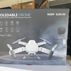 Foldable Drone E818 HD Camera, Obstacle Avoidance, App Control, Storage Bag