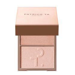 X10 Patrick Ta Major Glow Creme Powder Translucent Highlighter Duo - Sugar