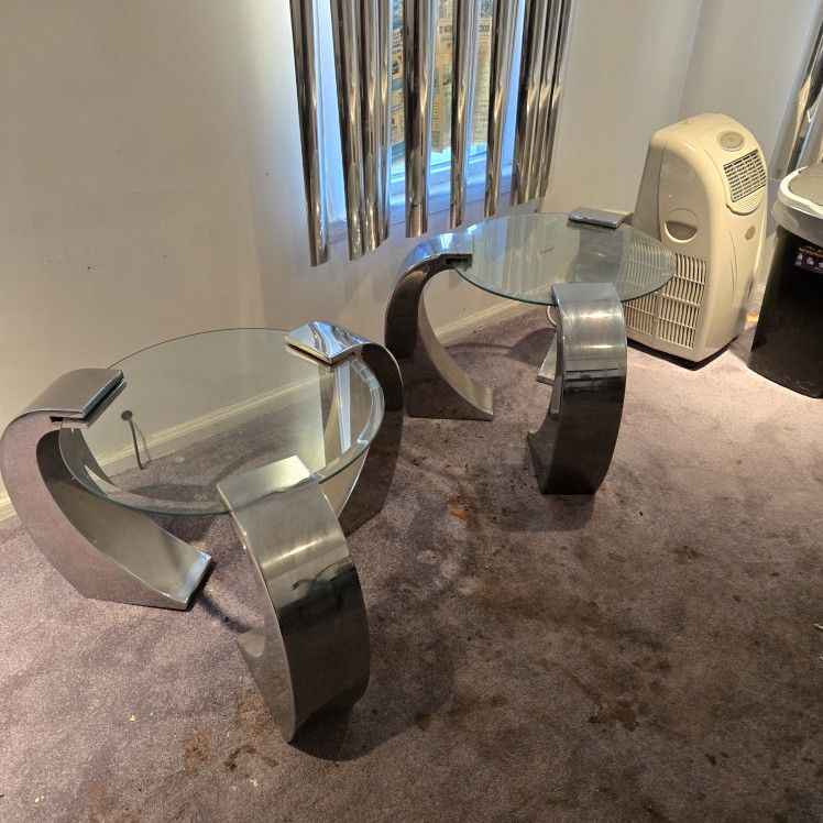 Coaster Fine Furniture Glass TABLE set Of 3