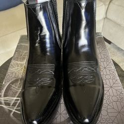 Botín vaquero 100% piel / work boots 100% leather