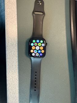 Apple Watch Series 10 with Black Sport Band