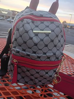Steve Madden Monogram Mini Backpack