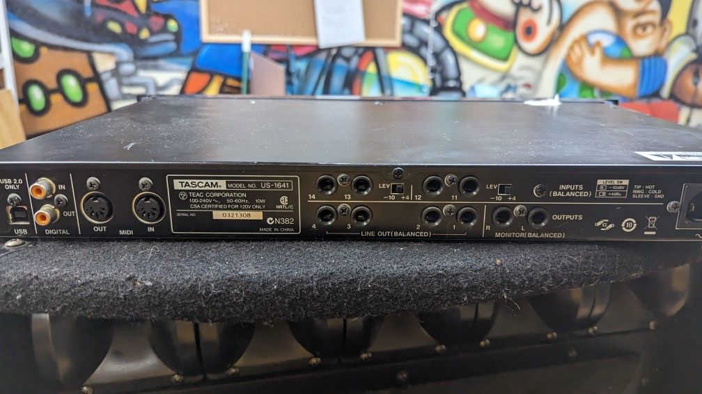 Tashcam 8 Channel Interfaces