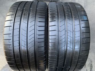 Two 295-35-22 Pirelli P Zero (Pz4) 