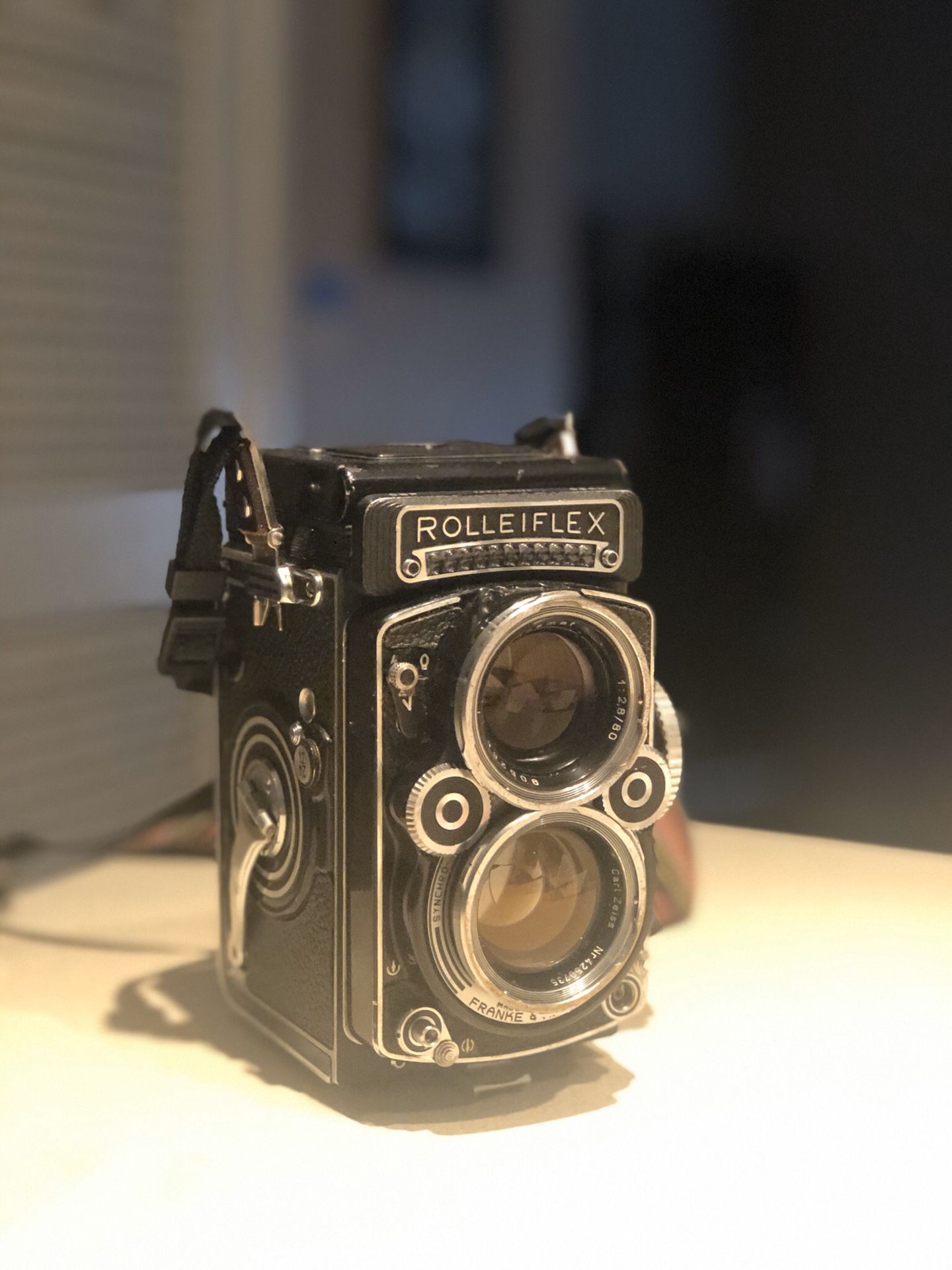 Rolleiflex 2.8f film camera