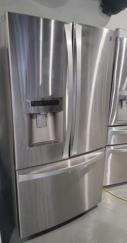 Kenmore 3-Door Stainless Steel Refrigerator

