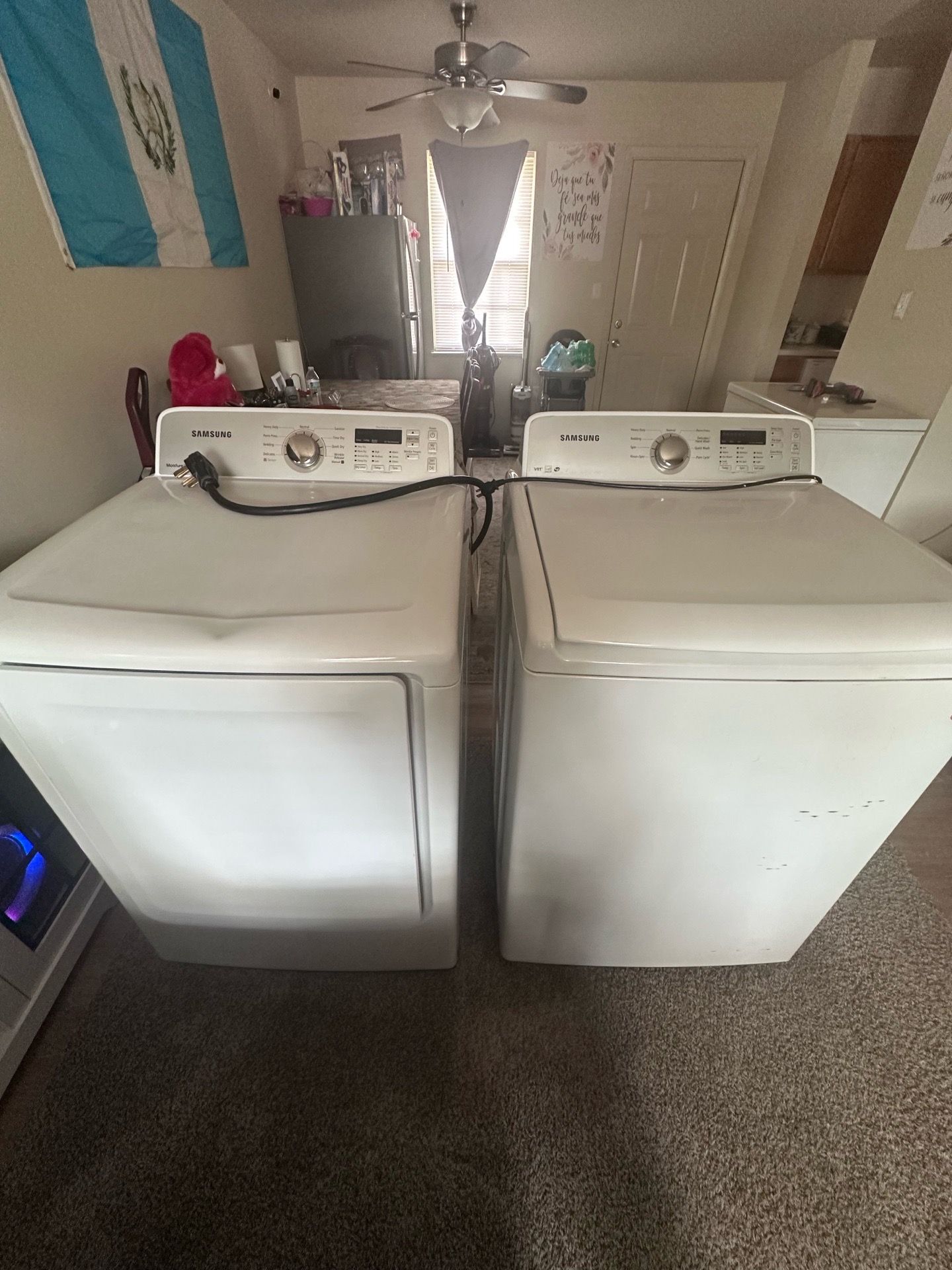 Samsung washer and dryer *Sold As Is*