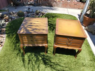 2 Antique Tables 