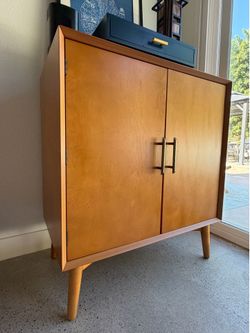 Mid century wine cabinet