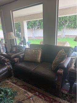 sofa and loveseat Ashley leather sofa and loveseat