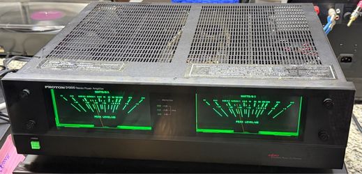 Proton D1200 stereo power amplifier tested working