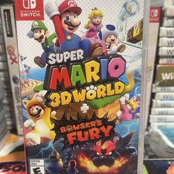 Super Mario 3D World Bowsers Fury Nintendo Switch 