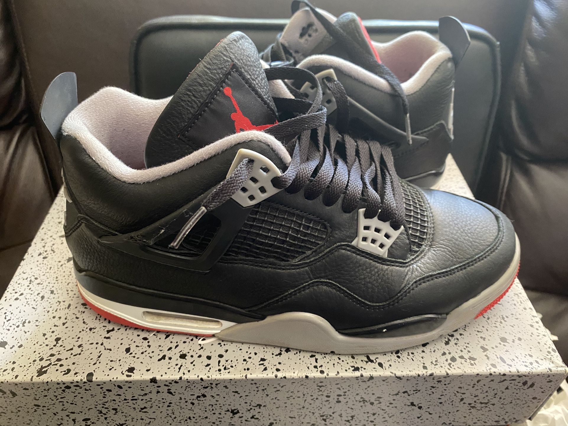 Air Jordan 4s Retro Bred Reimagined