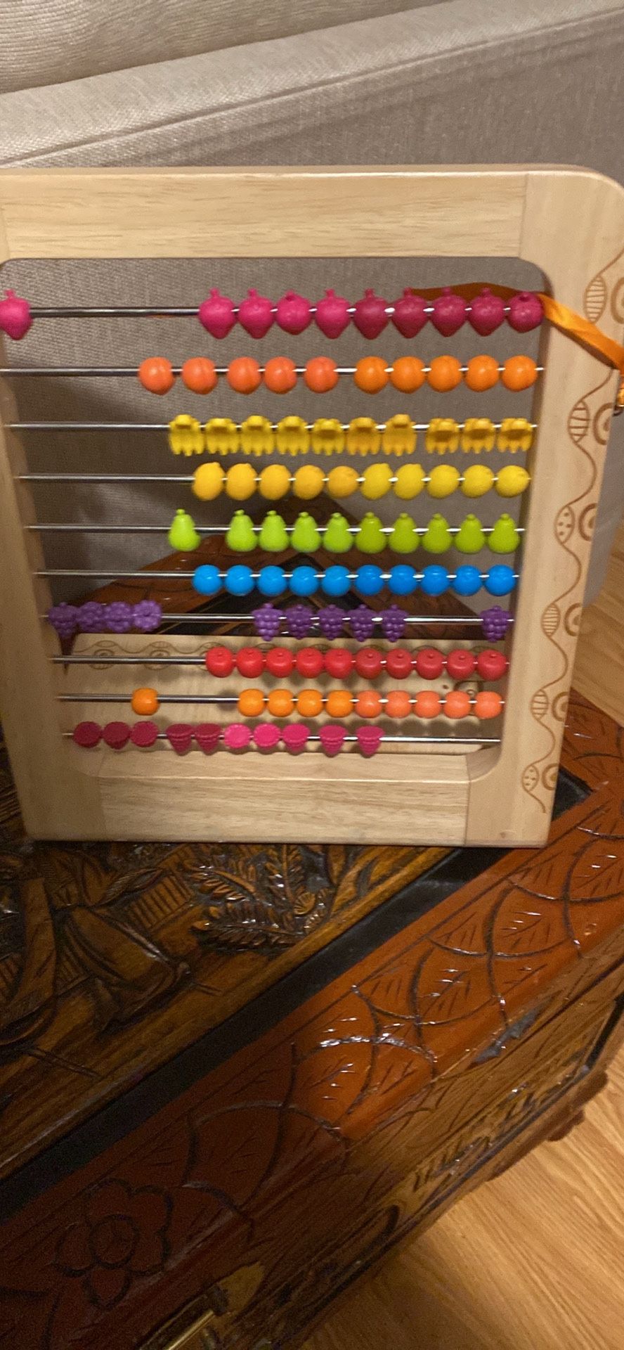 Trudy wooden abacus