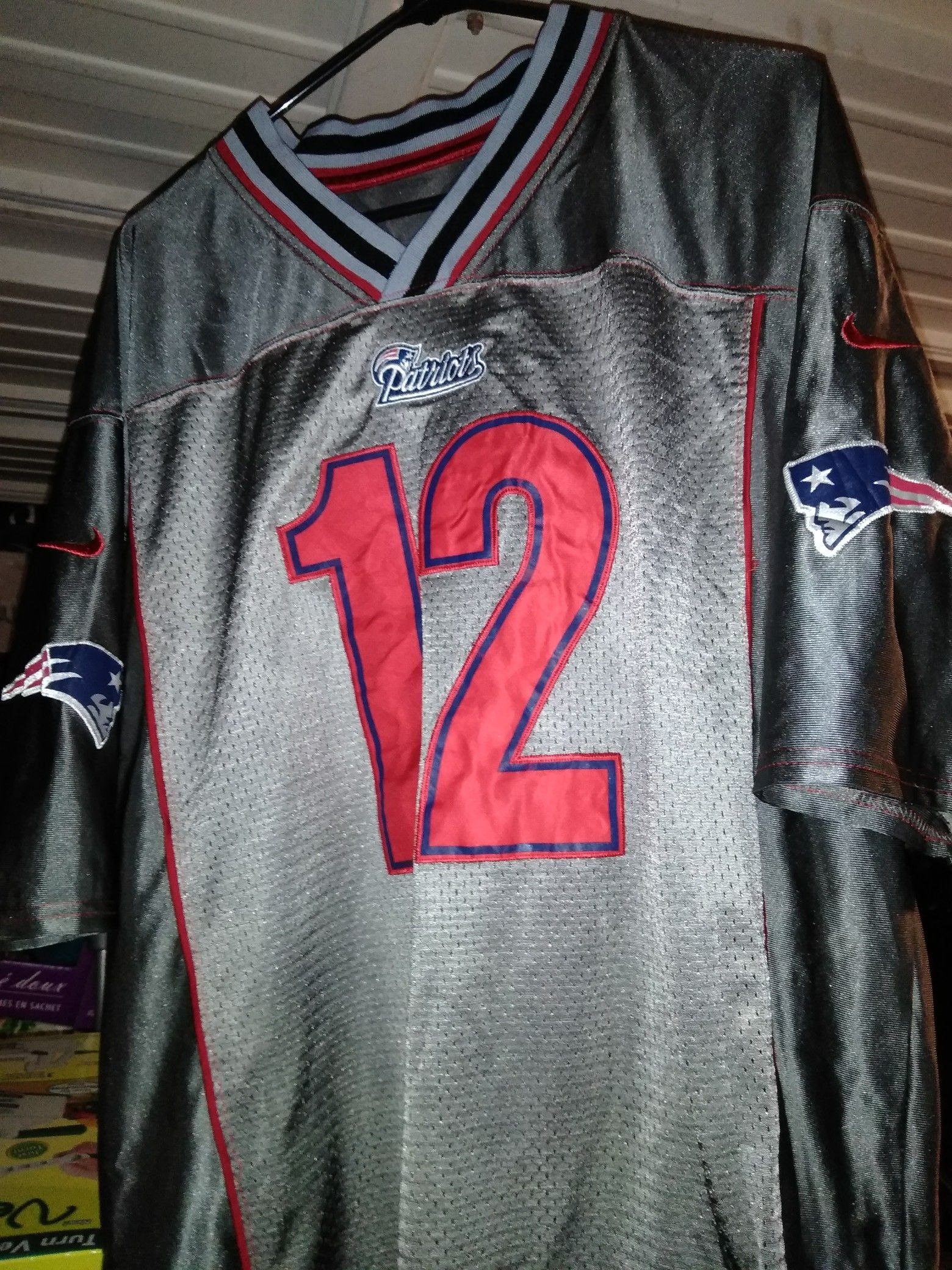 N.E. Patriots Tom Brady #12 Jersey